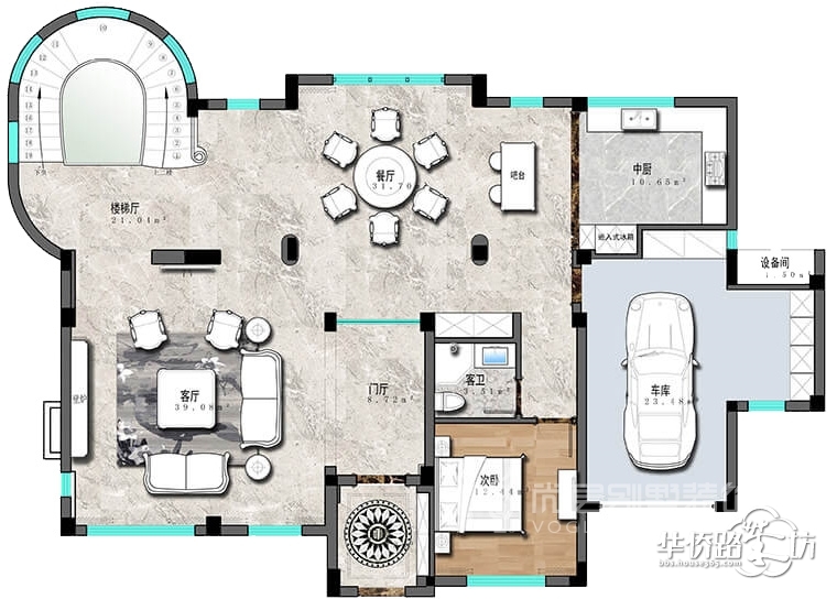 加州城500平米美式风格装修_轻奢有度·浪漫刚好 加州城500平米美式风格装修_轻奢有度·浪漫刚好