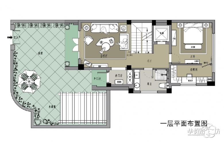【A股上市名企 东易日盛装饰】帝景天誉202平现代简约风格装修 【A股上市名企 东易日盛装饰】帝景天誉202平现代简约风格装修