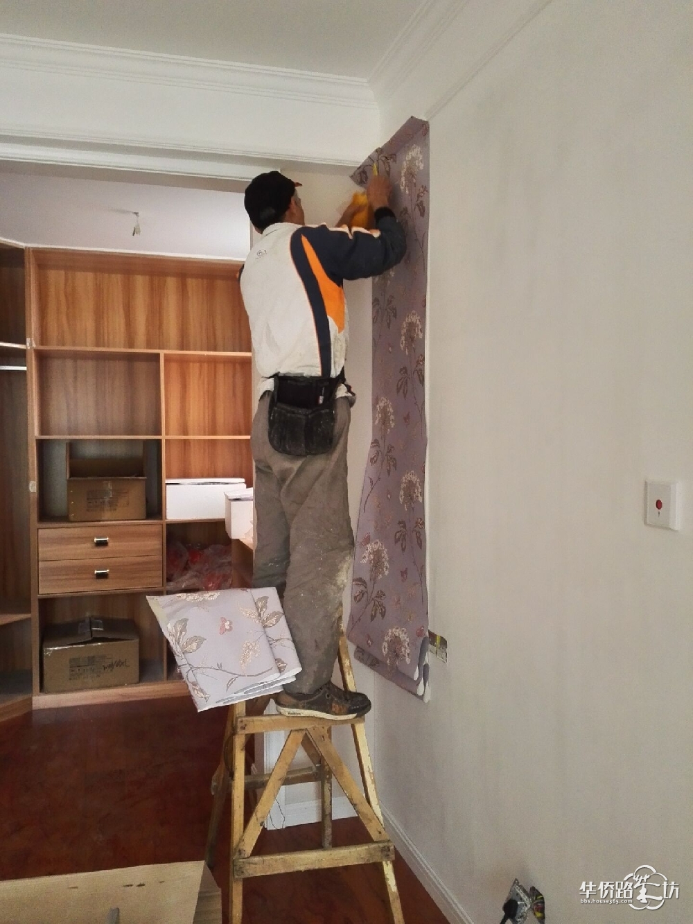 > 金地湖城艺境 携手潇晨 开启简美之旅-----漆工结束,安装开始啦